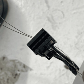 2009-2010 Dodge Journey Driver Side View Power Door Mirror Black OEM 1CE351