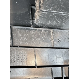 2018-2024 VOLKSWAGEN ATLAS DRIVER SIDE LOWER PILLAR TRIM COVER PANEL BLACK OEM