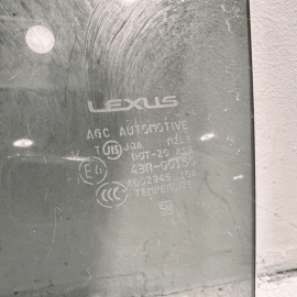 2015-2021 LEXUS NX300 NX300H REAR LEFT DRIVER SIDE DOOR WINDOW GLASS OEM