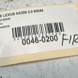 LEXUS NX300 2018-2021 NX200t NX300h FRONT RIGHT PASSENGER SIDE BRAKE CALIPER OEM