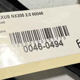 LEXUS NX300 2018-2021 FRONT RIGHT PASSENGER SIDE DOOR GLASS RUN CHANNEL SEAL OEM
