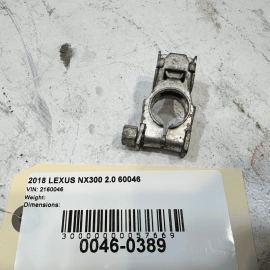 2018-2021 Lexus NX300 Battery Negative Cable Terminal OEM