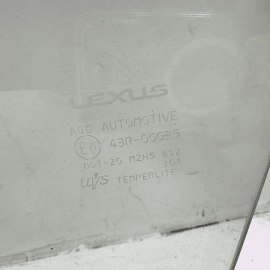 Driver Left Side Front Door Window Glass Lexus NX300 2018 OEM