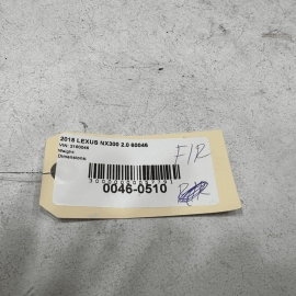 Front Right / Passenger Side Door Window Glass Lexus NX300 2018 OEM