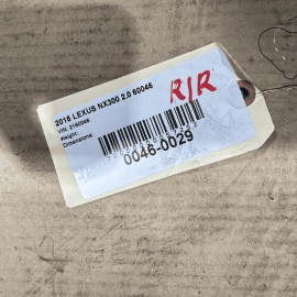 2018 - 2021 LEXUS NX300 REAR PASSENGER SIDE QUARTER WHEELHOUSE LINER SHIELD OEM