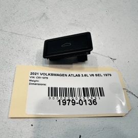 2018-2022 VOLKSWAGEN ATLAS VW INTERIOR LIFTGATE SWITCH TRUNK OPEN BUTTON OEM
