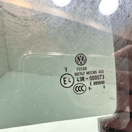VOLKSWAGEN ATLAS REAR LEFT DRIVER SIDE DOOR FIXED WINDOW GLASS 2018 - 2024 OEM