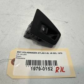 2018 - 2023 Volkswagen VW Atlas Rear Driver Left Door Window Switch & Bezel OEM