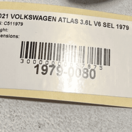 VOLKSWAGEN ATLAS 2018-2024 STEERING COLUMN SHROUD UPPER TRIM COVER OEM