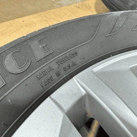 2021 Volkswagen Atlas SEL Wheel Rims 255/50R20 Five Double Spoke Silver OEM 3PCS