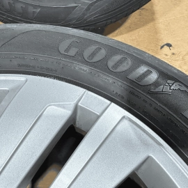 2021 Volkswagen Atlas SEL Wheel Rims 255/50R20 Five Double Spoke Silver OEM 3PCS