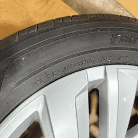 2021-2022 Volkswagen Atlas SEL Wheel Rim 255/50R20 Five Double Spoke Silver OEM
