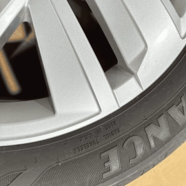 2021-2022 Volkswagen Atlas SEL Wheel Rim 255/50R20 Five Double Spoke Silver OEM