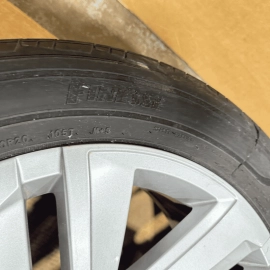 2021-2022 Volkswagen Atlas SEL Wheel Rim 255/50R20 Five Double Spoke Silver OEM