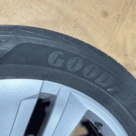 2021-2022 Volkswagen Atlas SEL Wheel Rim 255/50R20 Five Double Spoke Silver OEM