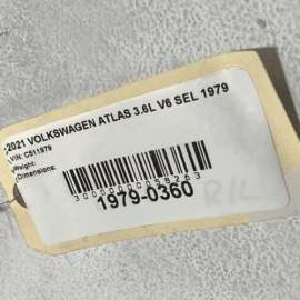 VOLKSWAGEN ATLAS 2018-2024 REAR LEFT OR RIGHT SIDE EXTERIOR DOOR HANDLE BASE OEM
