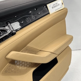 2013-2016 PORSCHE PANAMERA Front Right Passenger Door Trim Panel OEM