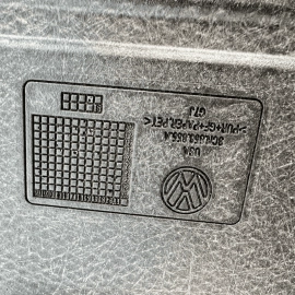 VOLKSWAGEN ATLAS 2018-2024 REAR TRUNK FLOOR CARGO COVER OEM