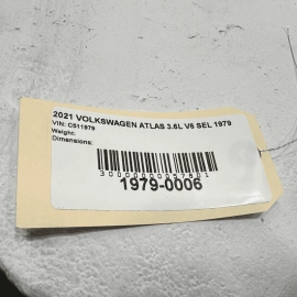 2018-2023 VOLKSWAGEN ATLAS SUNROOF SUN ROOF WINDOW GLASS & MOTORS & SHADE OEM