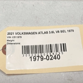VOLKSWAGEN ATLAS 2018-2023 DASH LEFT DRIVER SIDE BIN TRAY LOWER STORAGE BOX OEM