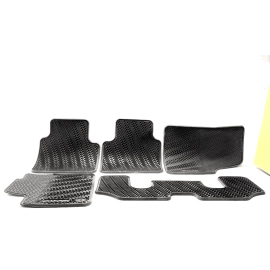 2020-2024 Volkswagen Atlas Monster Mats With Atlas Logo Set of 5Pcs OEM