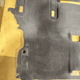 2021 VOLKSWAGEN ATLAS REAR WHOLE FLOOR CARPET MAT LINER COVER OEM