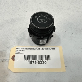 VOLKSWAGEN ATLAS 2018-2023 CENTER CONSOLE DRIVE MODE CONTROL SWITCH KNOB OEM