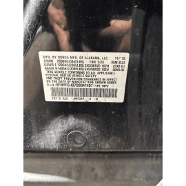 HONDA PILOT PASSENGER SIDE DOOR EXTERIOR REAR VIEW MIRROR 2016-2018 OEM NH731P