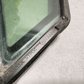 HONDA PASSPORT FRONT PASSENG SIDE DOOR FIXED VENT QUARTER WINDOW GLASS OEM 16-22