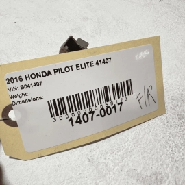 HONDA PILOT FRONT PASSENGER SIDE EXTERIOR DOOR HANDLE COVER CAP CROME OEM 16-22