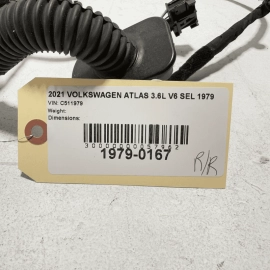 2021 Volkswagen Atlas SEL Door Wire Wiring Harness Rear Right Passenger Side OEM