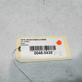 Front Driver Side Door Lower Molding Trim Lexus NX300 2018-2021 OEM Front Driver Side Door Lower Molding Trim Lexus NX300 2018-2021 OEM