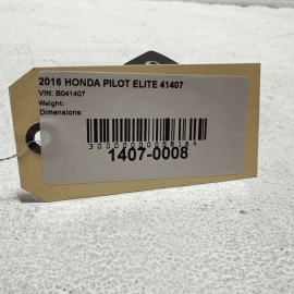 2016 Honda Pilot Center Console Idle Stop Off Switch OEM