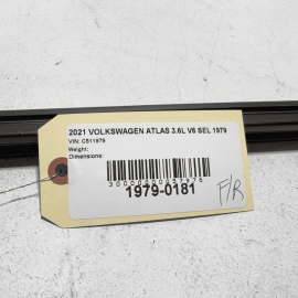 2018-2023 Volkswagen Atlas Front Right Door Window Inner Weatherstrip Seal OEM