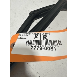 2018-2020 HONDA ACCORD REAR PASSENGER DOOR WINDOW GLASS RUN CHANNEL SEAL OEM