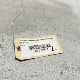 VOLKSWAGEN ATLAS 2021-2023 ROOF LEFT SIDE RAIL RACK LUGGAGE CARRIER MOLDING OEM