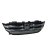 DEMAGE 16-2018 Honda Pilot Front Bumper Lower & Upper Grill Grille & Emblem OEM