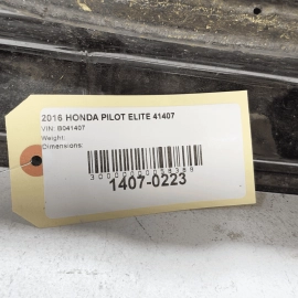 Honda Pilot Passport Rear Passenger Door Shell W/ Sunshade 2016-2022 OEM NH731P