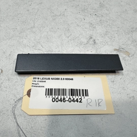 Rear Right Side Roof Drip Molding Cover Lexus NX300 2018-2021 OEM Rear Right Side Roof Drip Molding Cover Lexus NX300 2018-2021 OEM