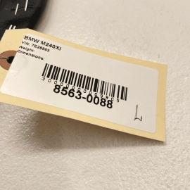 BMW M240xi F23 2017 - 2021 REAR LEFT DRIVER SIDE SEAT BOLSTER TRIM CUSHION  BMW M240xi F23 2017 - 2021 REAR LEFT DRIVER SIDE SEAT BOLSTER TRIM CUSHION