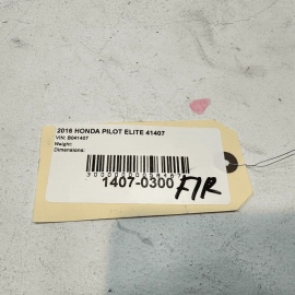 2016-2022 Honda Pilot Front Right Passenger Side Fender Wheel Molding OEM