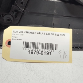 2021 VOLKSWAGEN ATLAS SEL FRONT RIGHT PASSENGER SIDE DOOR TRIM PANEL COVER OEM