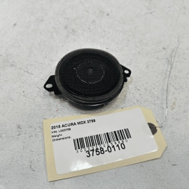 ACURA MDX REAR QUARTER ROOF AUDIO SOUND SPEAKER TWEETER RIGHT OR LEFT 14-20 OEM ACURA MDX REAR QUARTER ROOF AUDIO SOUND SPEAKER TWEETER RIGHT OR LEFT 14-20 OEM
