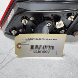 ACURA TLX 2018-2020 A-SPEC REAR LEFT DRIVER SIDE INNER TAILLIGHT LIGHT LAMP OEM