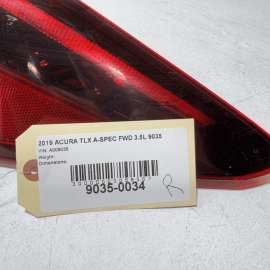 ACURA TLX 2018-2020 A-SPEC REAR PASSENGER SIDE OUTER TAILLIGHT LIGHT LAMP OEM