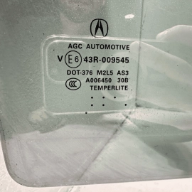 Rear Right Passenger Side Door Window Glass ACURA MDX 2014-2020 OEM