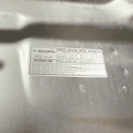 ACURA MDX FRONT HOOD BONNET SHELL COVER PANEL 2017 - 2020 OEM  = NH830M = silver