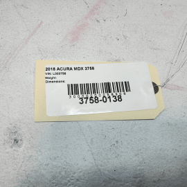 2017-2020 Acura MDX Tailgate Back Door Wire Wiring Harness OEM