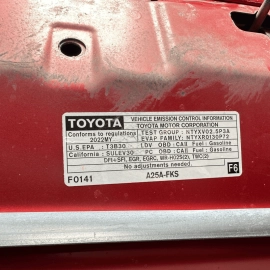 2018-2024 TOYOTA CAMRY HOOD BONNET SHELL COVER PANEL RED *2SC* OEM