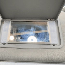 ACURA MDX 2017-18-19-2020 SUN VISOR SUNVISOR FRONT RIGHT PASSENGER SIDE OEM